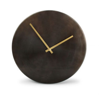 Horloge murale métal noir, 38cm,, S&P®