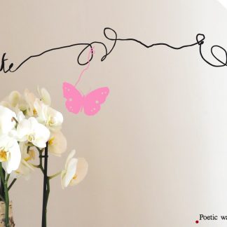 Charmette - le papillon, Poetic wall®-1