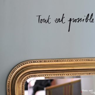 Tout est possible, Poetic wall®-1