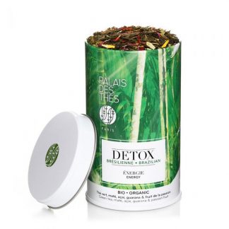 DETOX Brésilienne BIO, Energie, boîte métal 100 g, thé vert-1
