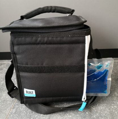 Grand lunchbag avec ice gel pak noir, Built®-6