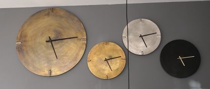 Horloge murale métal couleur cuivre, 38cm, S&P®-3