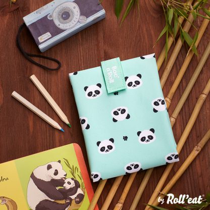 Boc'n'roll, ANIMALS Panda, Wrap à sandwish, Roll'eat®-3