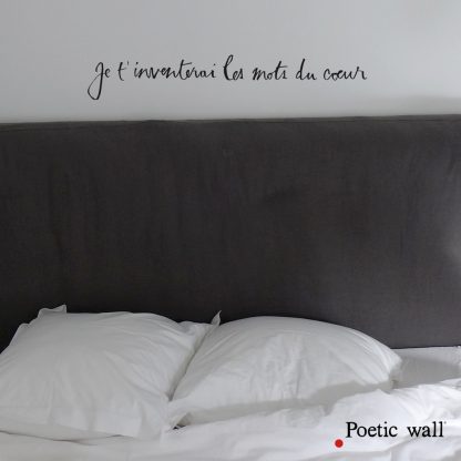 Les mots du coeur, Poetic wall®-1