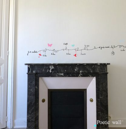Charmette - les baisers, Poetic wall®-2