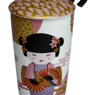 Mug Teaeve 'little geisha' rose by Eigenart®-1