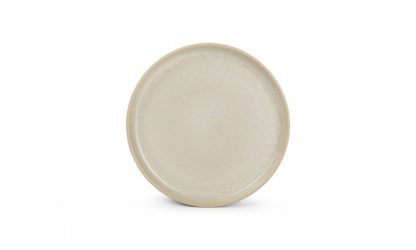 Assiette plate 22xH3cm beige Tabo, S&P®-1