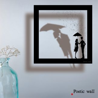 Cadre Pluie d'amour, Poetic wall®-1