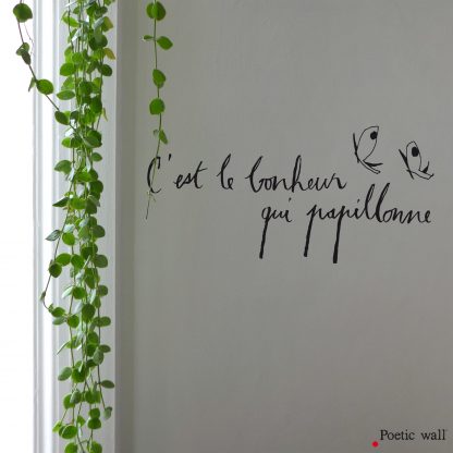 C'est le bonheur, Poetic wall®-1