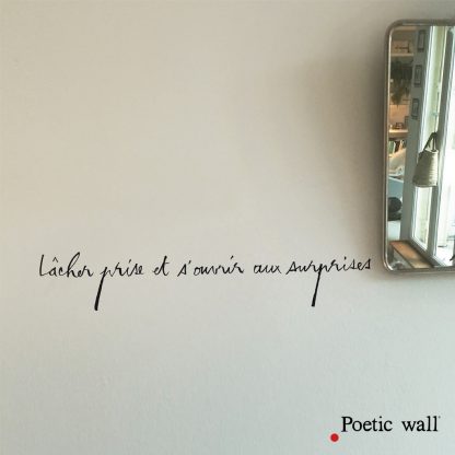 Lâcher prise, Poetic wall®-1