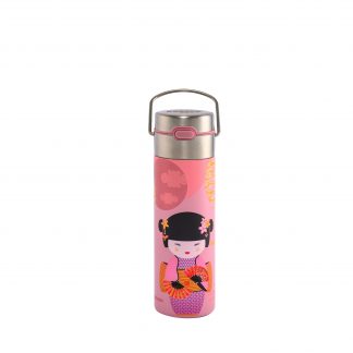 Leeza LITTLE GEISHA, gourde thermo avec infuseur thé, Eigenart®-1