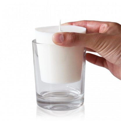 Recharge Bougie 180g, lait d'amende, Les lumières du Temps®-2