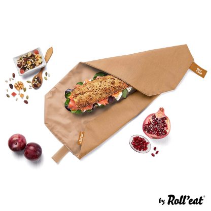 Boc'n'roll, NATURE brown, Wrap à sandwish, Roll'eat®-2