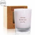Bougie 'Caramel beurre salé', 180g, Les lumières du Temps®-1