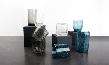 Verre crackle gris, F2D®-2