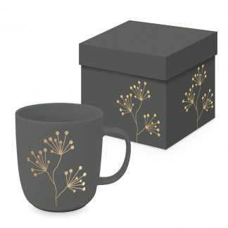 Mug "Gold Berries", anthracite, PPD®-1
