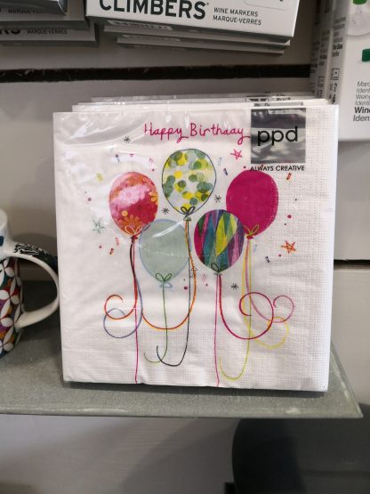 Serviette en papier "Happy Balloons", PPD®-2