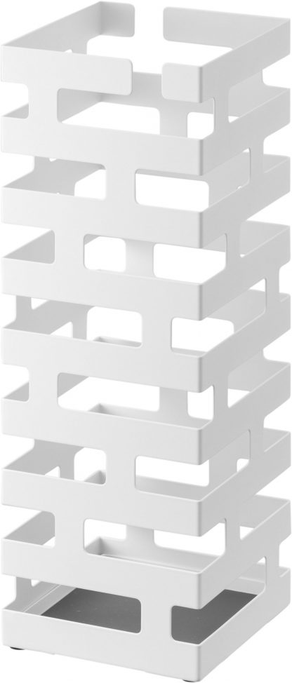 Porte parapluie - Brick - blanc, YAMAZAKI®-1
