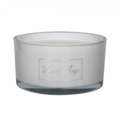Bougie végétale parfumée, Soie végétale, 3 mèches, 660g, Les lumières du Temps®-1
