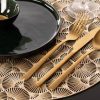 Set de table "CAPELINNI" gingko or, Ø 38 cm, ziczac®-1