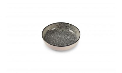 Black Gravel, assiette creuse 18,5xH5cm, ONA®-1