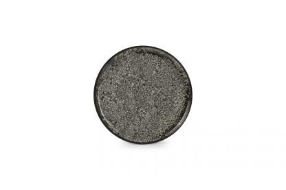 Black Gravel, assiette plate 27cm, ONA®-2