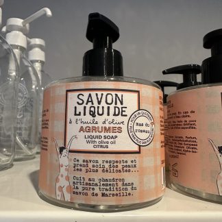 Savon liquide Agrumes, 300ml, mas du roseau®-1