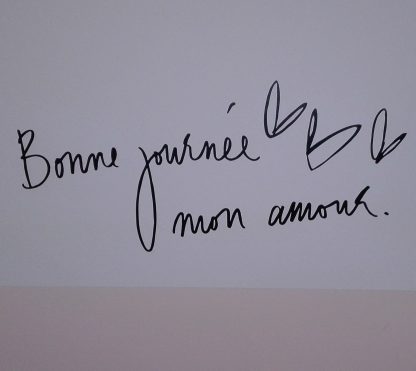 Bonne journée mon amour, Poetic wall®-2