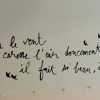 Il fait si bon, Poetic Wall®-1