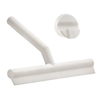 Raclette De Douche En Silicone Avec Ventouse - Pour Miroir, Carrelage, Fenêtre - Nettoyage Sans Traces, Sans Perçage