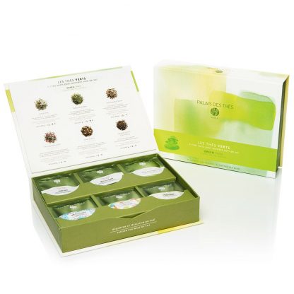 Les Thés verts - Coffret 36 mousselines de coton, Palais des Thés®-1