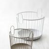 Panier INU métal noir, Ø30, ZONE®-2