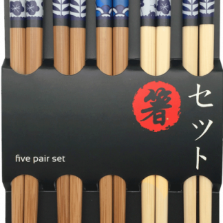 Baguettes japonaises "Blue Patterns", EDO®-1