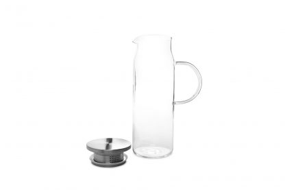 Carafe en verre 1,5l avec couvercle filtrant en inox, S&P®-2