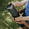 Gourde thermo ETNA grip 500ml - Black Steel, kAMBUKKA®-5