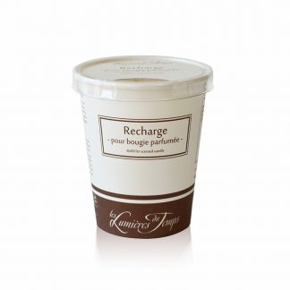 Recharge Bougie 180g, Citron Basilic, Les lumières du Temps®-1