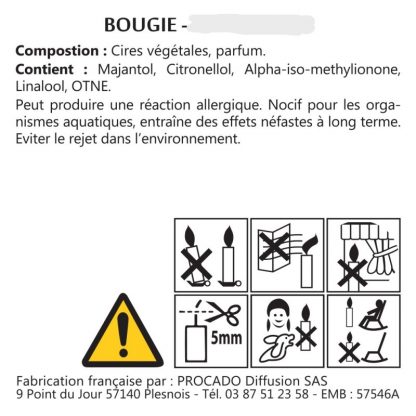 Recharge Bougie 180g, Améthyste, Les lumières du Temps®-3