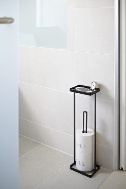 Porte-rouleaux papier de toilette, Tower black, Yamazaki®-2