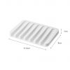 Porte savon silicone blanc, yamazaki®-3