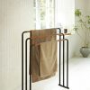 Porte-essuie noir, Plain, Yamazaki®-2