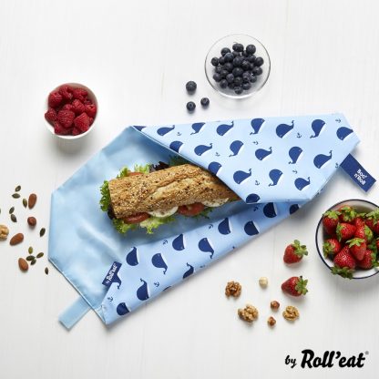 Boc'n'roll, ANIMALS Baleine Wrap à sandwish, Roll'eat®-2