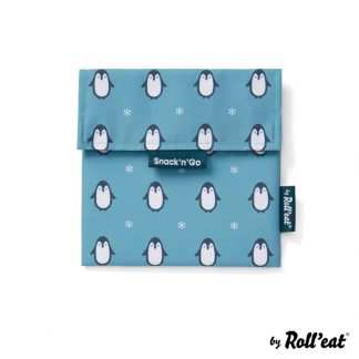 Snack'n'Go, ANIMALS Pinguin, Sac à sandwish, Roll'eat®-1