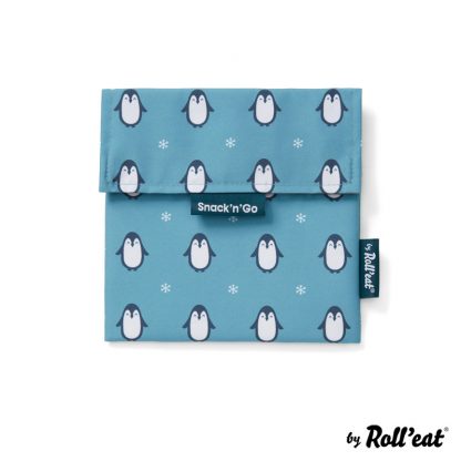 Snack'n'Go, ANIMALS Pinguin, Sac à sandwish, Roll'eat®-1
