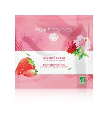 Berlingot - Granité Fraise BIO (4 mousselines XL)-2