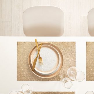 Set de table "CAPELINNI" or, 45 x 30 cm, ziczac®-1