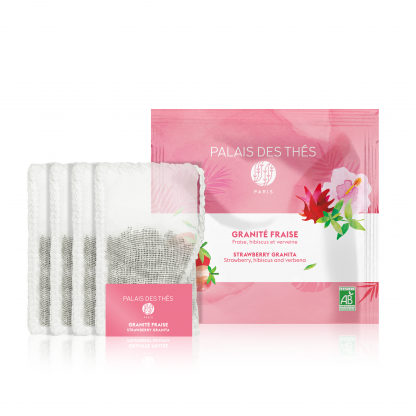Berlingot - Granité Fraise BIO (4 mousselines XL)-1