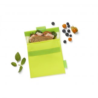 Snack'n'Go, Fluo jaune, sac à sandwish, Roll'eat®-1
