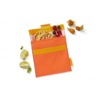 Snack'n'Go, Fluo orange, Sac à sandwish, Roll'eat®-3