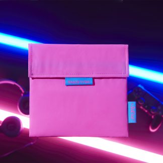 Snack'n'Go, Fluo rose, Sac à sandwish, Roll'eat®-2
