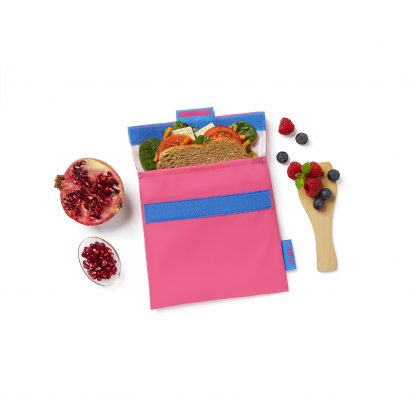 Snack'n'Go, Fluo rose, Sac à sandwish, Roll'eat®-3
